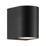 Nordlux Dion Wandleuchte Aluminium Schwarz | Geeignet für 1x GU10