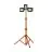 Ledvance LED-Scheinwerfer Baustrahler Tripod Dunkel Grau 1X30W and 2x5W 3280lm 110D - 840 Kaltweiß | IP54 - Wiederaufladbar - Symmetrisch 