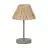 Ledvance Tischlampe Decor Rattan Braun | Geeignet für 1x E27